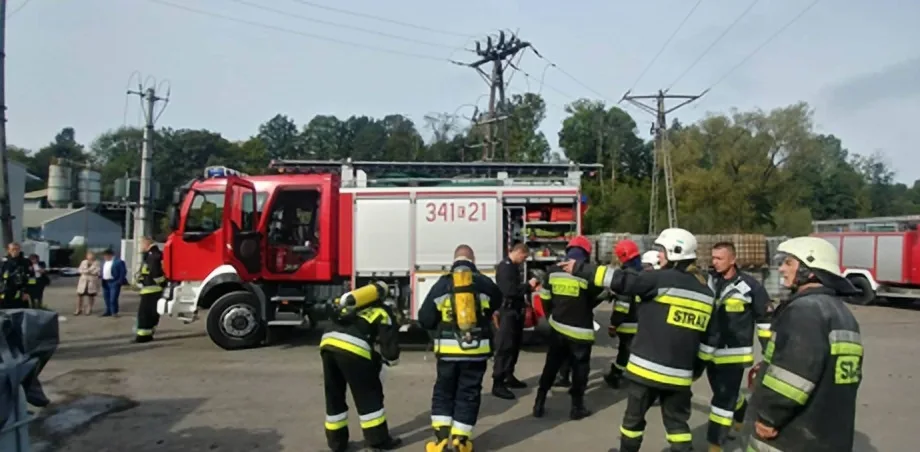 Niecew - pożar aluminium