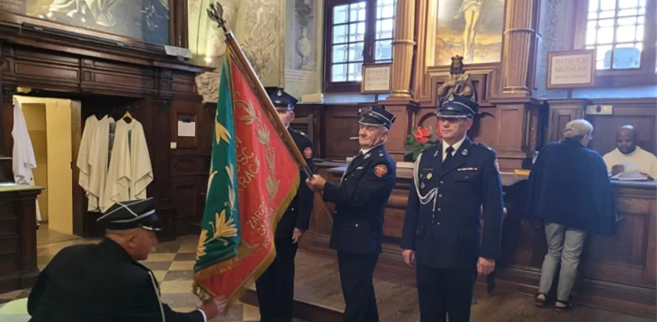 Przekazanie Sztandaru do Klasztoru na Jasnej Górze