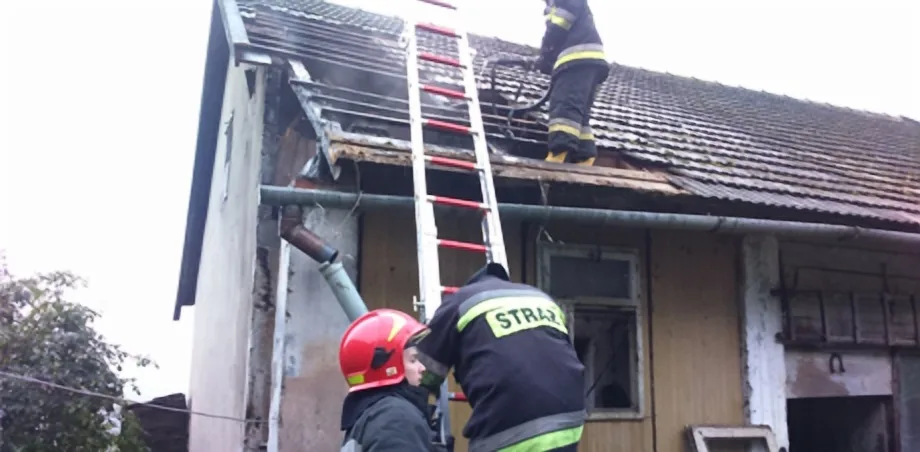Lipnica Wielka - pożar stodoły