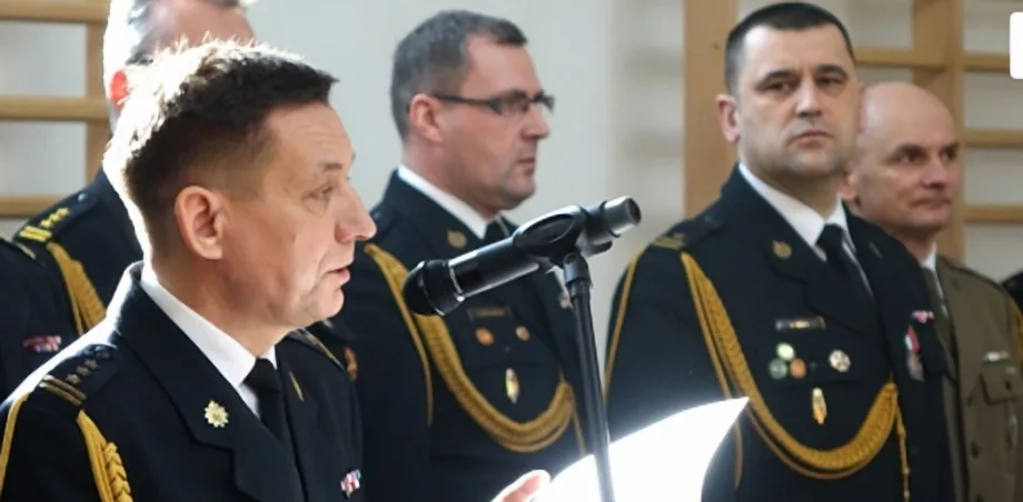Komendant Janusz Basiaga odszedł na emeryturę