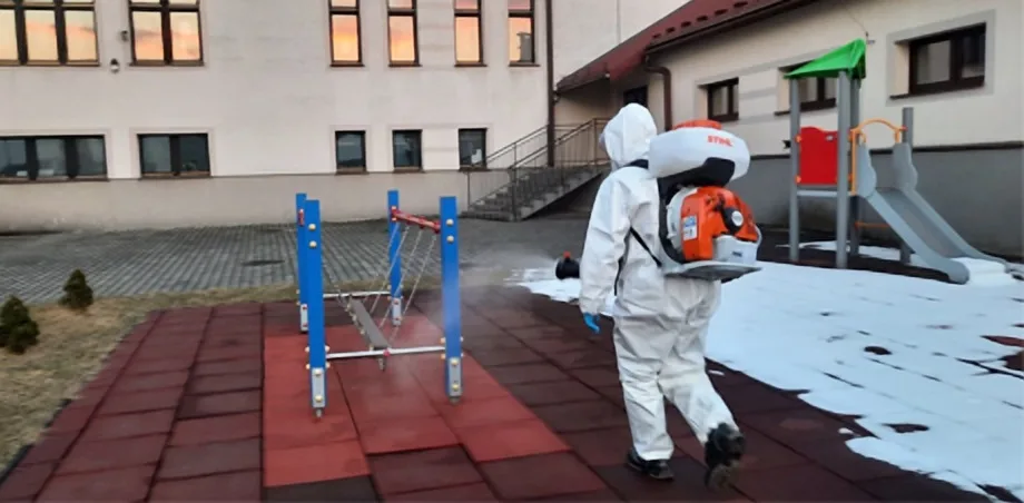 Korzenna- dezynfekcja miejsc publicznych