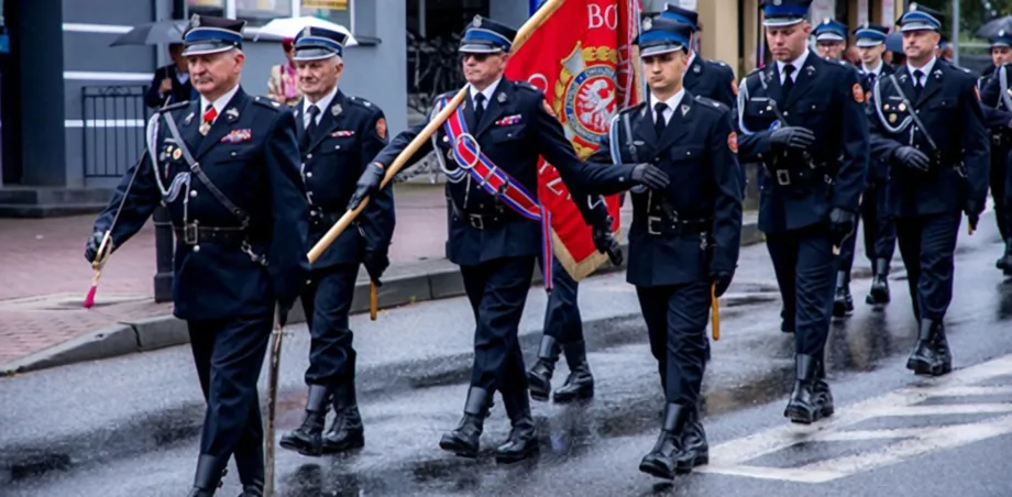 OSP Korzenna na jubileuszu 135-lecia OSP Gdów