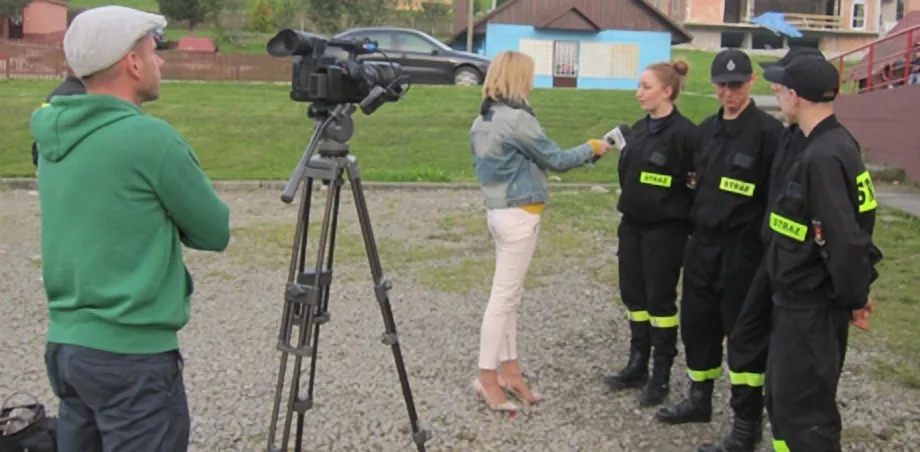 Telewizja zagościła w naszej OSP!!!