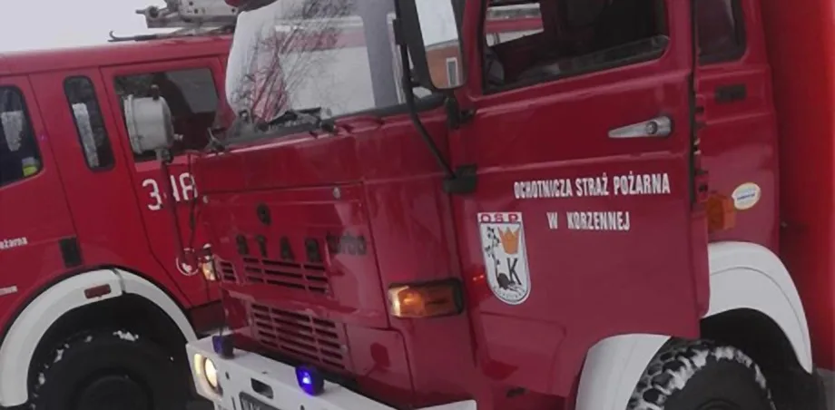Korzenna - pomoc Załodze Karetki Pogotowia Ratunkowego