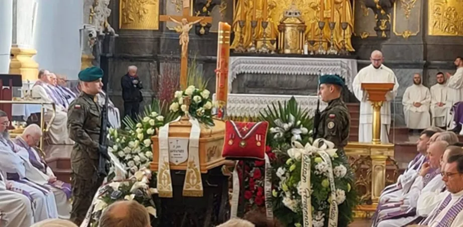 Ostatnie pożegnanie śp. Ojca Jana Golonki