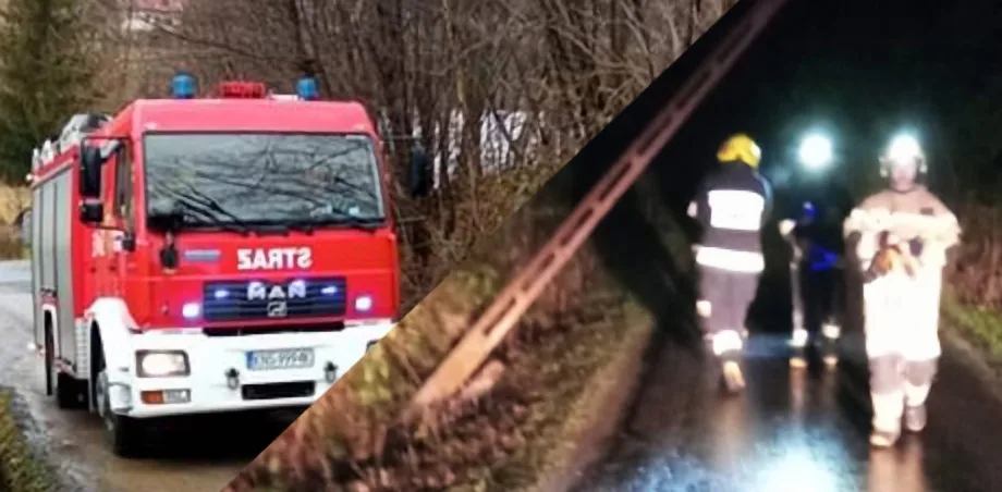 Usuwanie skutków silnego wiatru