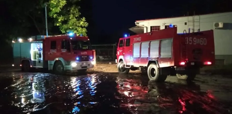 Wielka woda na terenie naszej Gminy