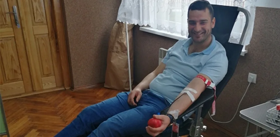 Krwiodawstwo: 22,95 litra upuszczonej krwi