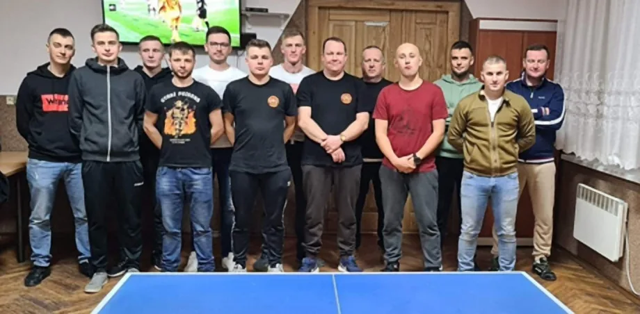 Strażacki turniej w tenisa stołowego