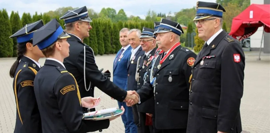Nasz Naczelnik uhonorowany Złotym Znakiem Związku OSP RP