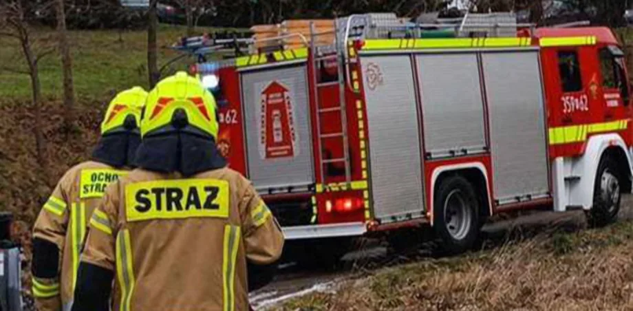 Korzenna - pomoc ZRM w transporcie do karetki