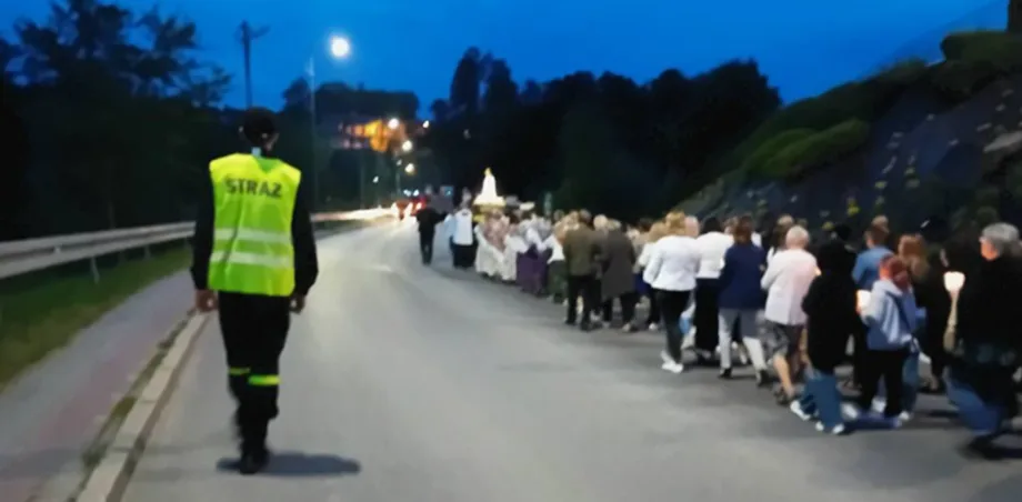 Zabezpieczenie procesji Fatimskiej