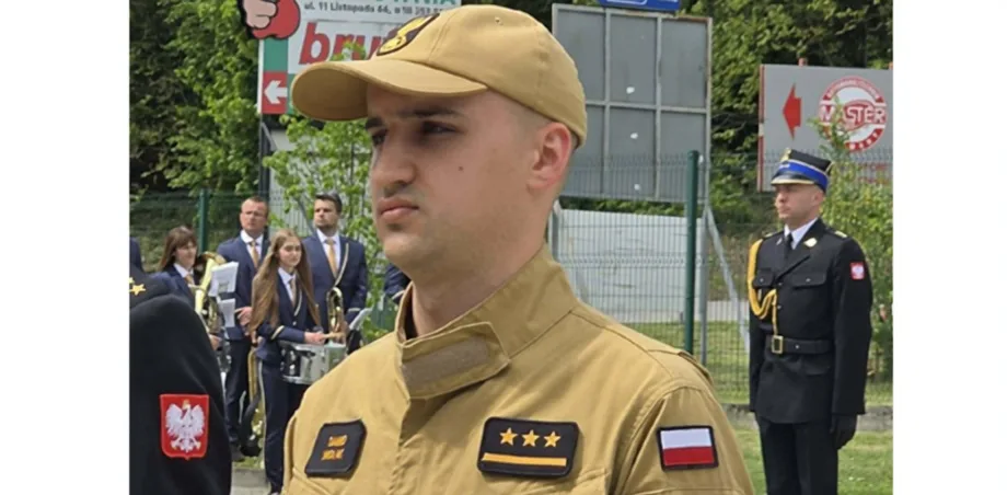 Nasz druh Dawid Widlak awansowany został na stopień Kapitana