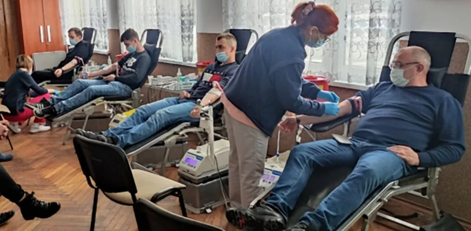 23,85 litra krwi polało się w naszej remizie