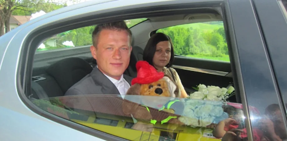 Patryk się żeni - brama strażacka OSP Korzenna !!!
