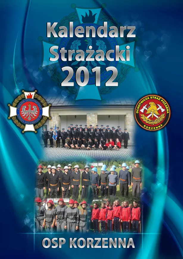 Kalendarz OSP Korzenna 2012 — Okładka